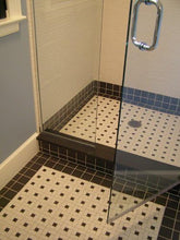 Black Matte Charcoal Porcelain Wall & Floor Tile (1 Sheet)